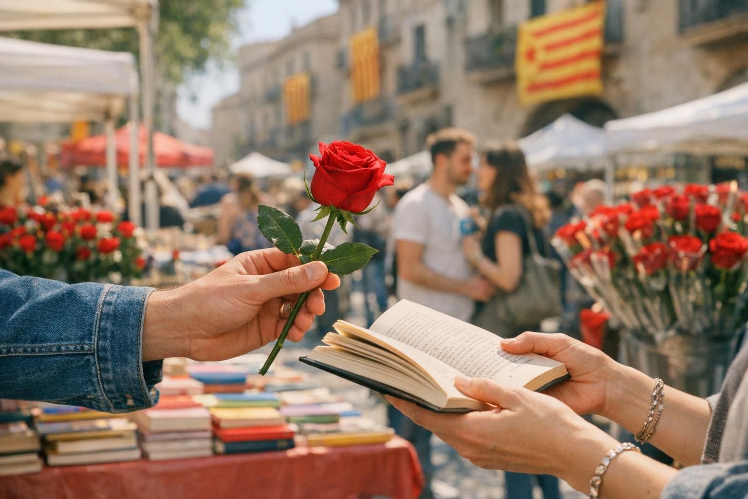 découvrez les traditions uniques et les activités culturelles qui animent la fête de sant jordi en espagne chaque 23 avril, une célébration pleine de livres, de roses et d'amour.