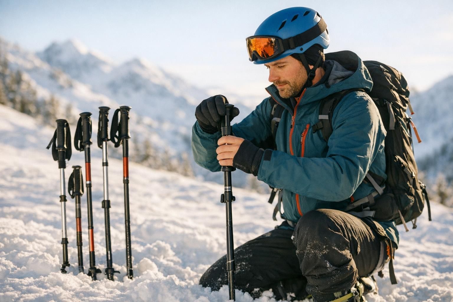 découvrez comment choisir la taille idéale de bâton de ski de randonnée pour optimiser votre équilibre et performance en montagne.