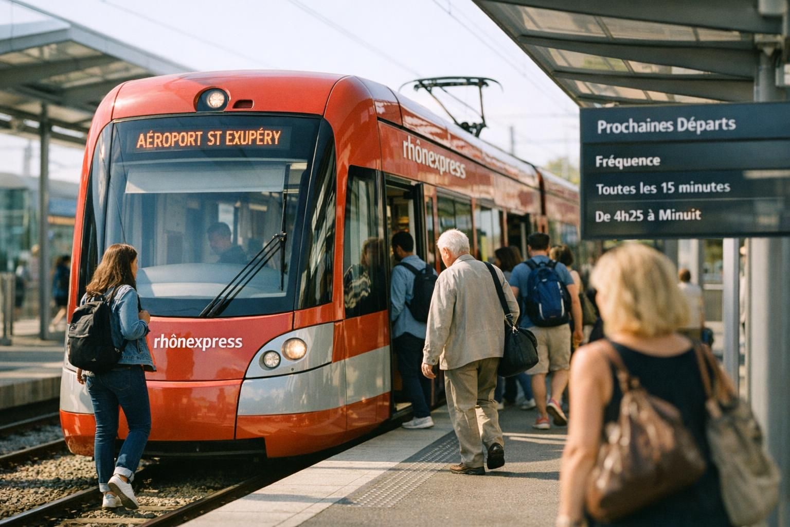 découvrez les horaires du rhônexpress et la fréquence de ses départs pour organiser au mieux vos déplacements entre lyon et l'aéroport.
